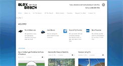 Desktop Screenshot of alexonthebeach.com